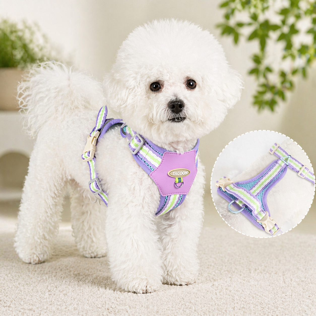 Pastel Stripe Harness Set