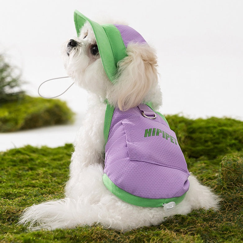 Cooling Vest & Sun Hat Set — UPF 50+