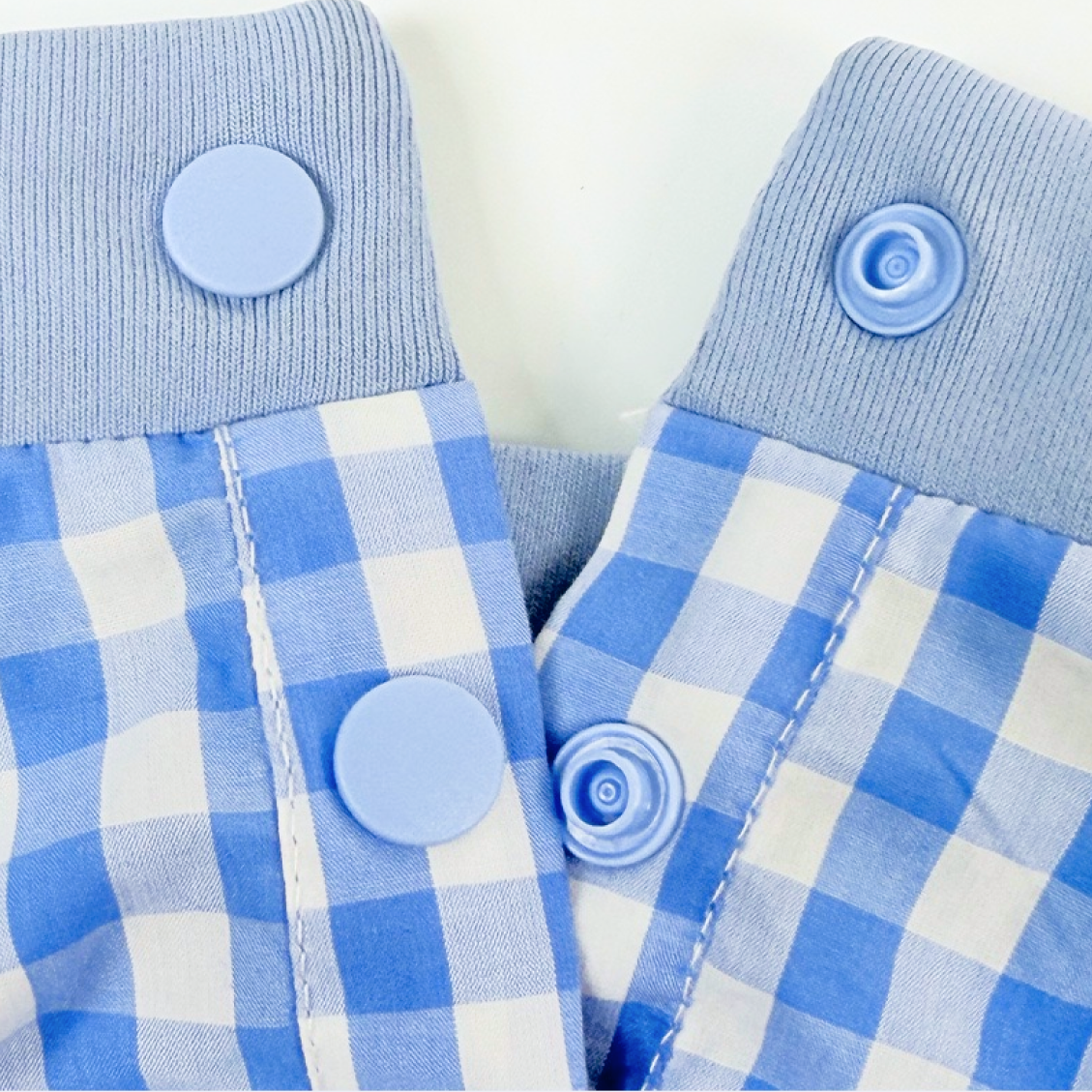 Blue Gingham Daily Tank