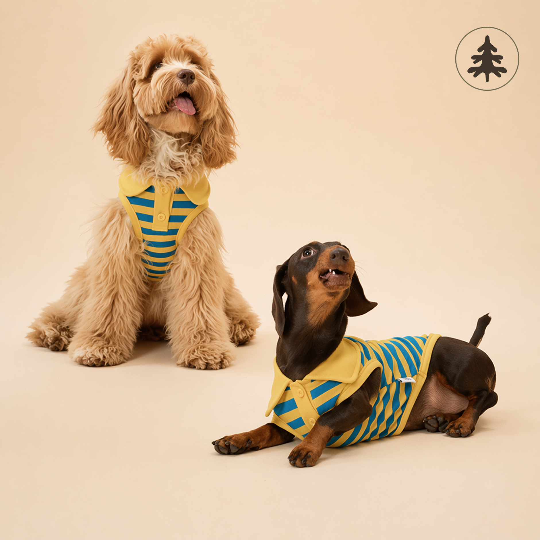 Stripe Polo Vest