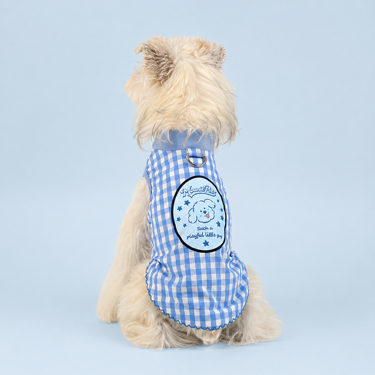 Blue Gingham Daily Tank